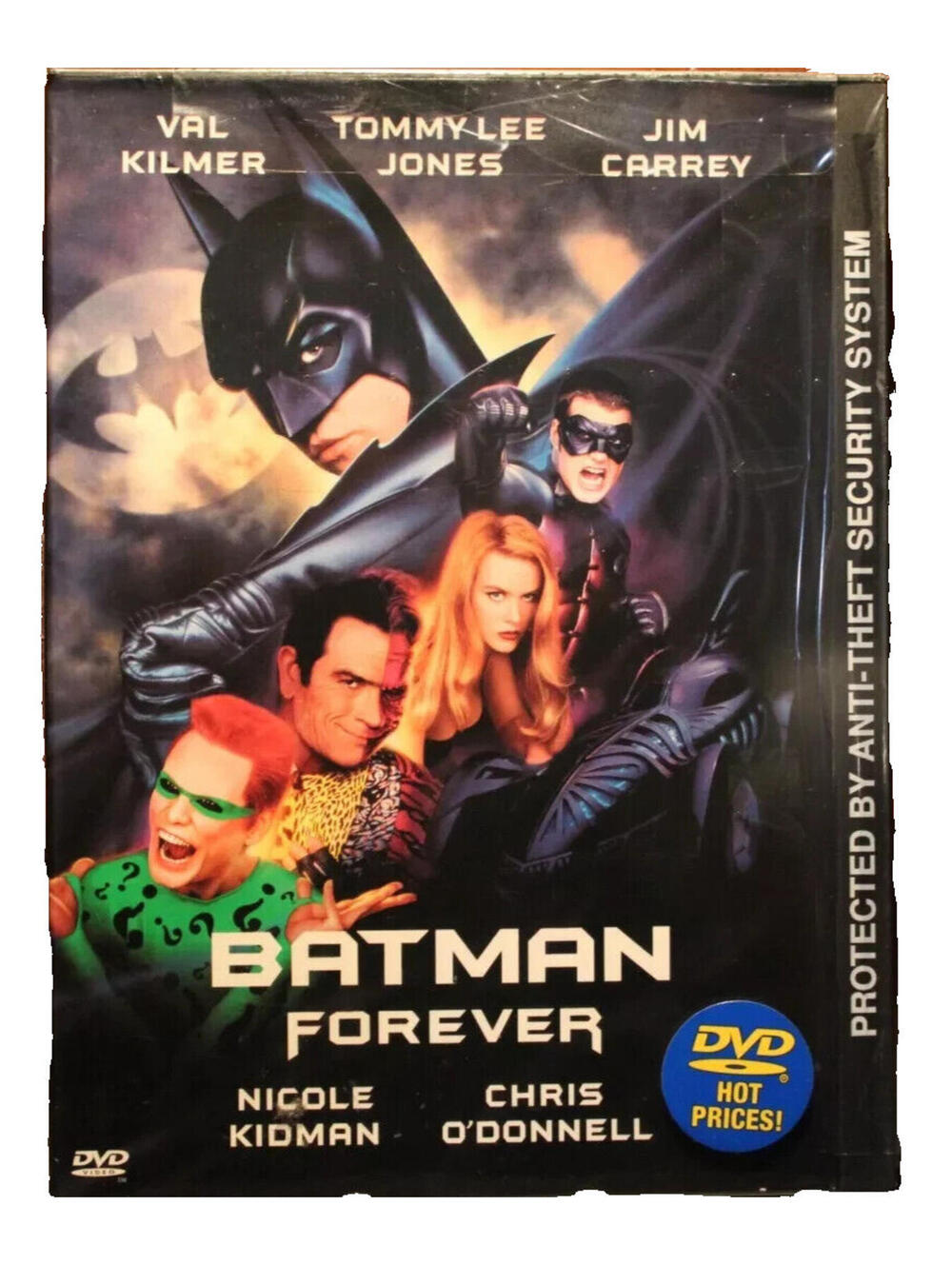 Batman Forever (DVD, 1997) Val Kilmer Jim Carrey Tommy Lee Jones - Brand New!